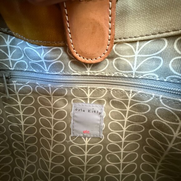 VTG Orla Kiely Large shoulder tote - Stem multicolor - Picture 8 of 13